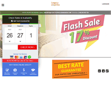 Tablet Screenshot of legacyexpressbangkok.com